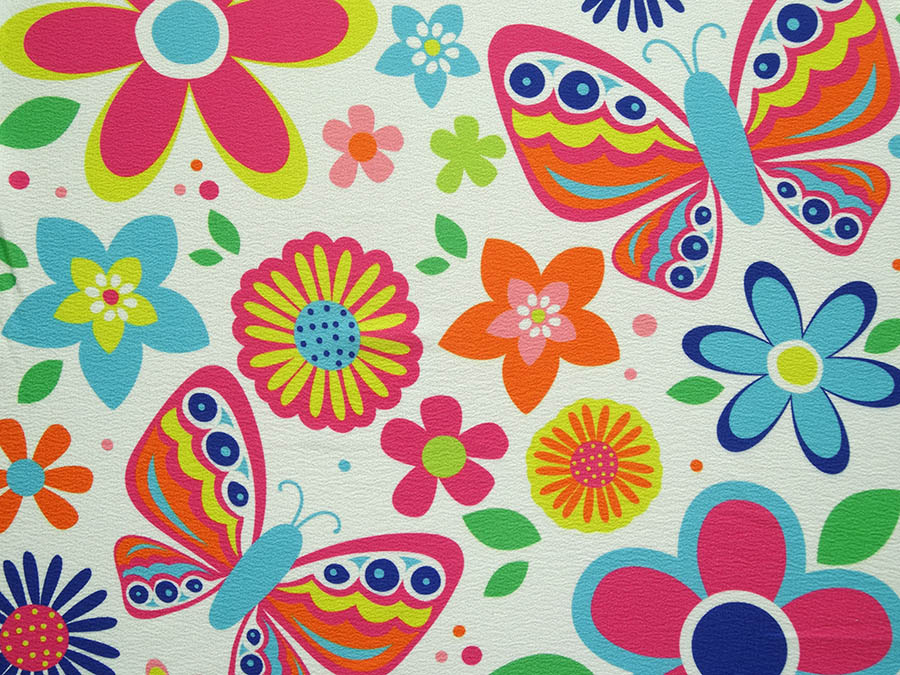 Drukowana Bubble Crepe Georgette - Orkney