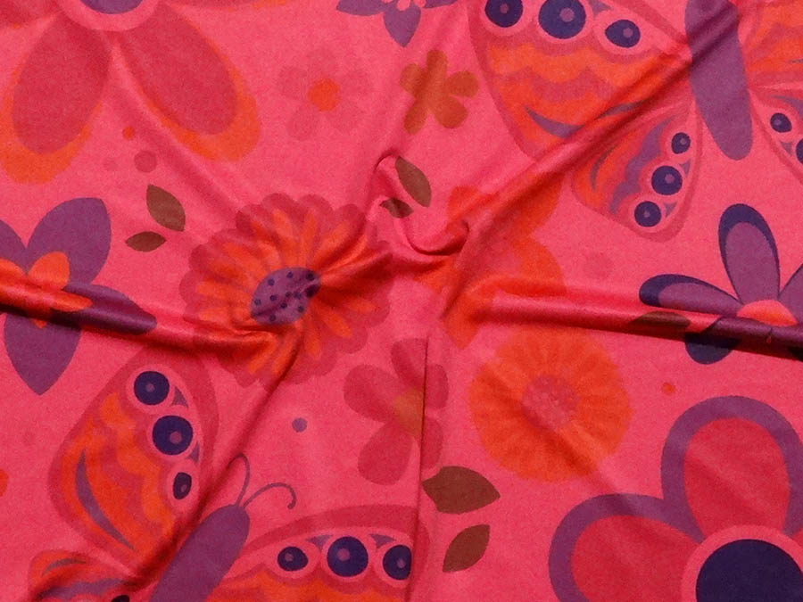 Nadruk na elastanie 300g FLUO różowym