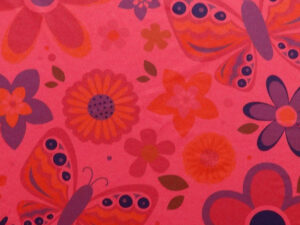 Drukowany elastan 300g FLUO różowy