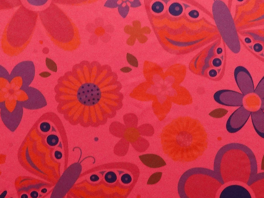 Drukowany elastan 300g FLUO różowy