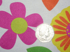 Zbliżenie - satyna - mieszanka bawełny