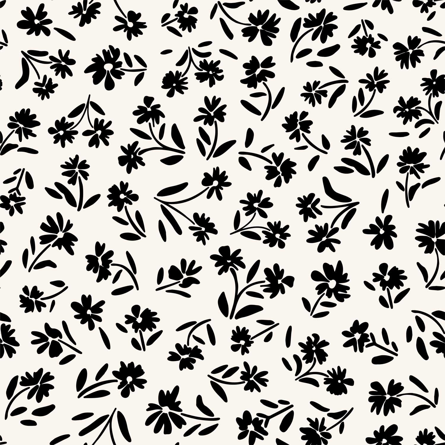 nowoczesny_monochromatyczny_wzór_kwiatowy