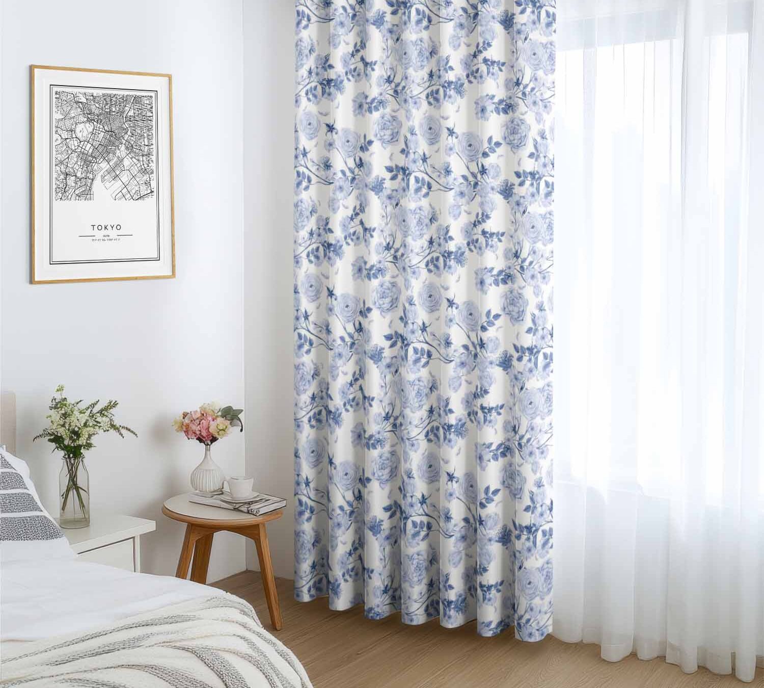 toile_kwiatowe_w_błękicie