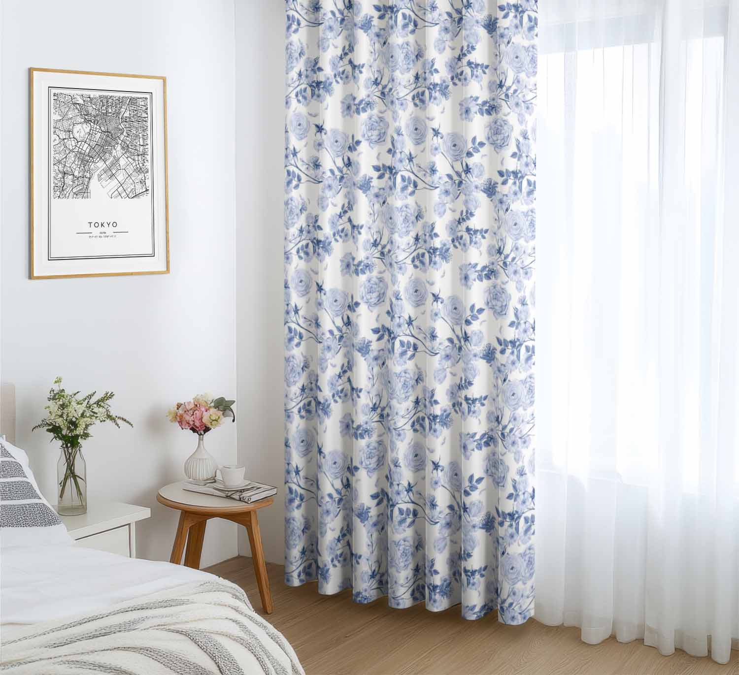 toile_kwiatowe_w_błękicie
