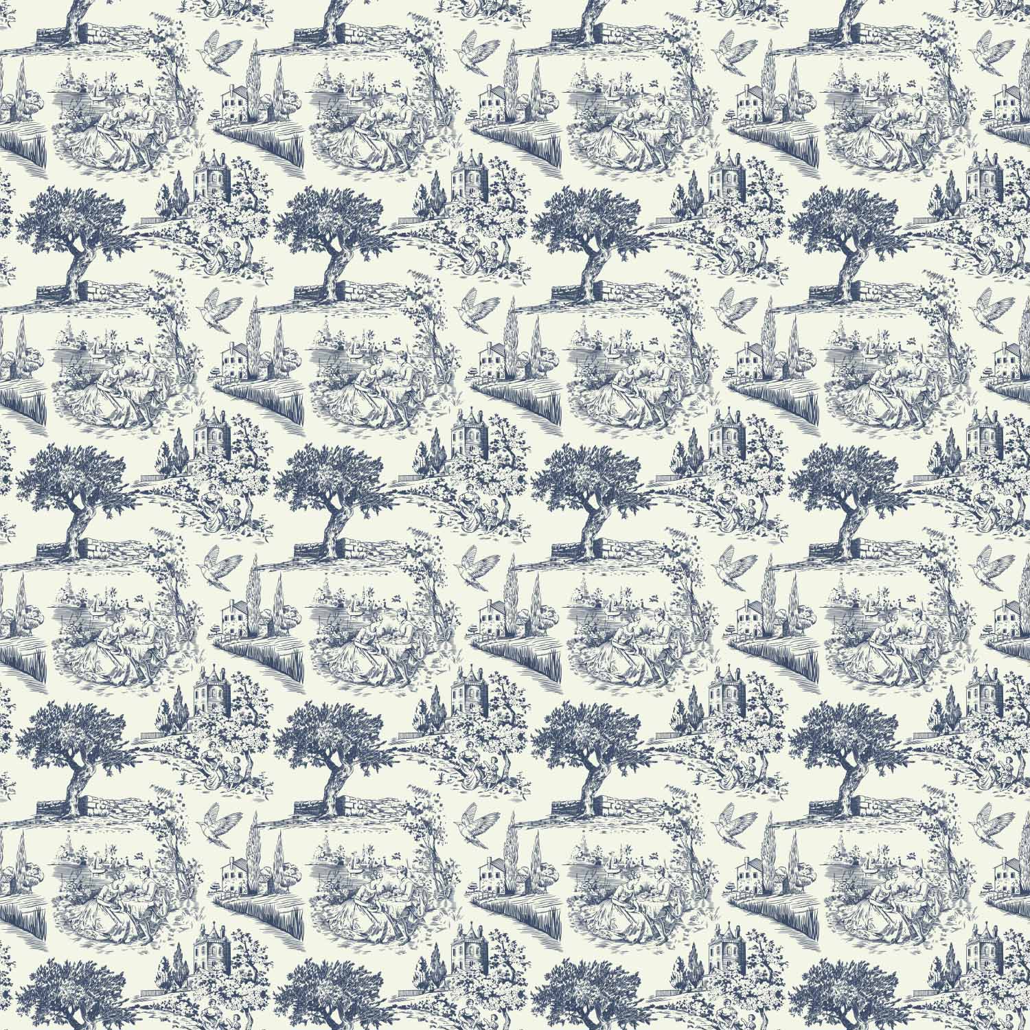 Styl toile z scenami wiejskimi i krajobrazem styl_toile_z_scenami_wiejskimi_i_krajobrazem