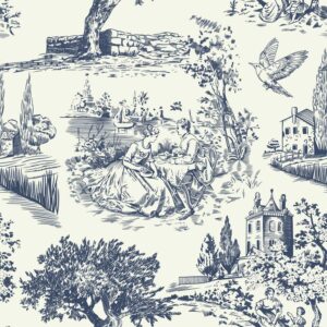 Styl toile z scenami wiejskimi i krajobrazem styl_toile_z_scenami_wiejskimi_i_krajobrazem