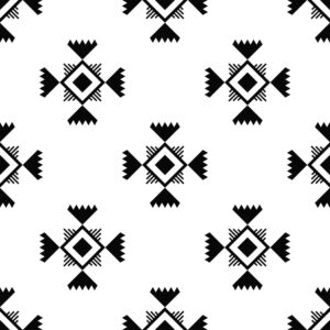Aztecki minimalizm czarno-biały aztecki_minimalizm_czarno-biały
