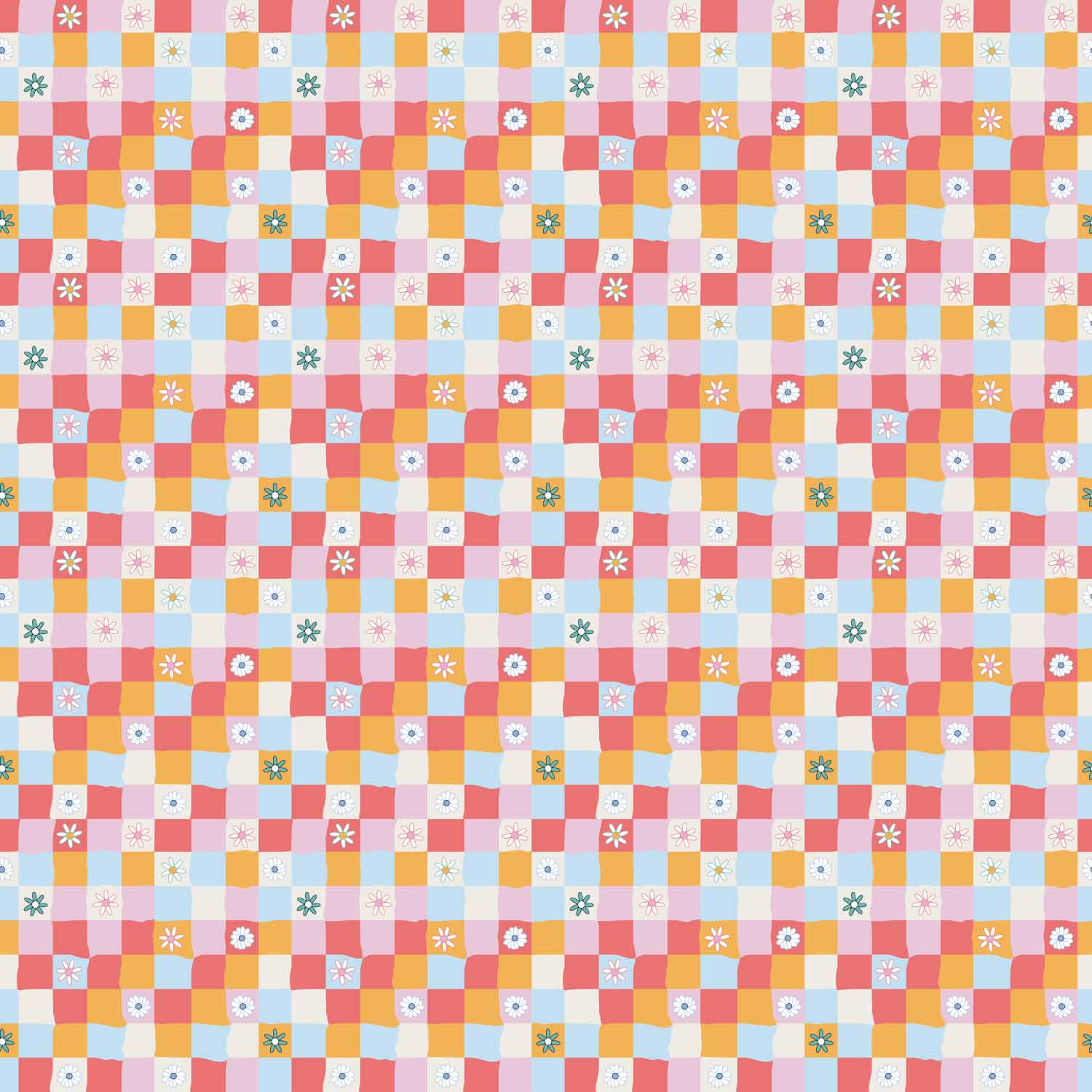 Kwiatowa krata retro kwiatowa_krata_retro