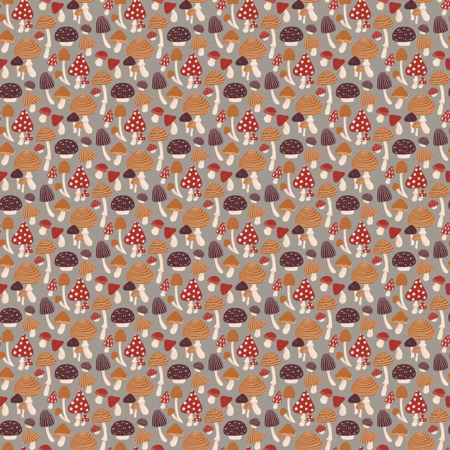 Stylizowane grzyby leśne stylizowane_grzyby_leśne