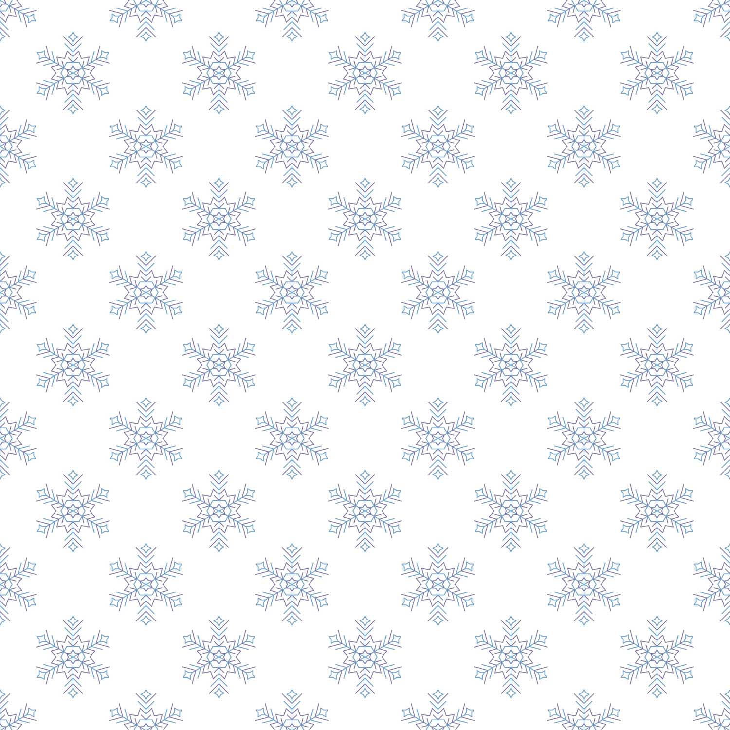 minimalistyczne_niebieskie_śnieżynki