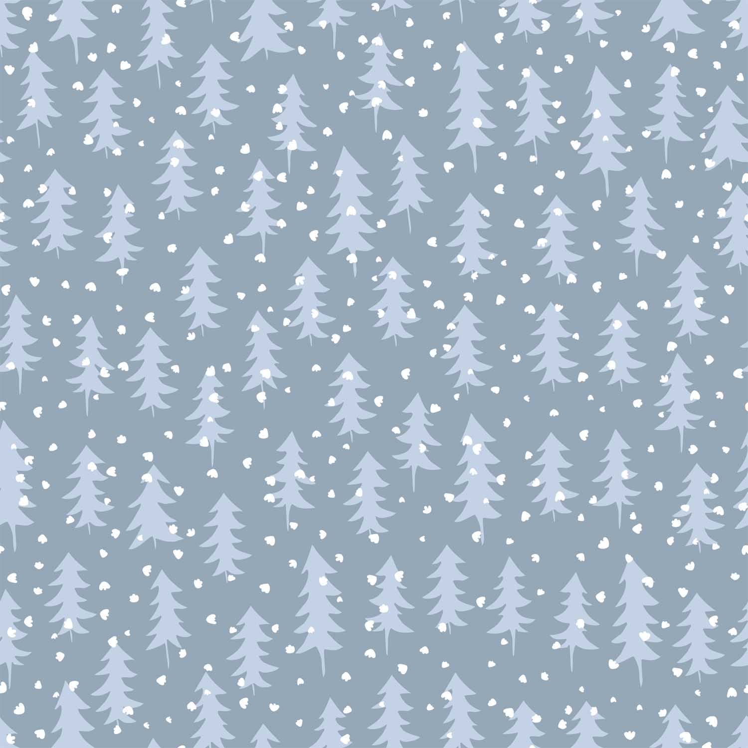 minimalistyczny_wzór_zimowego_lasu